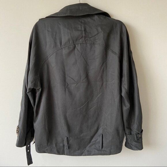 NWT Essue Woven Belted Jacket - Picture 3 of 11